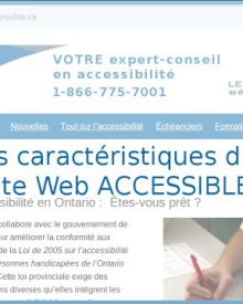 site web accessible